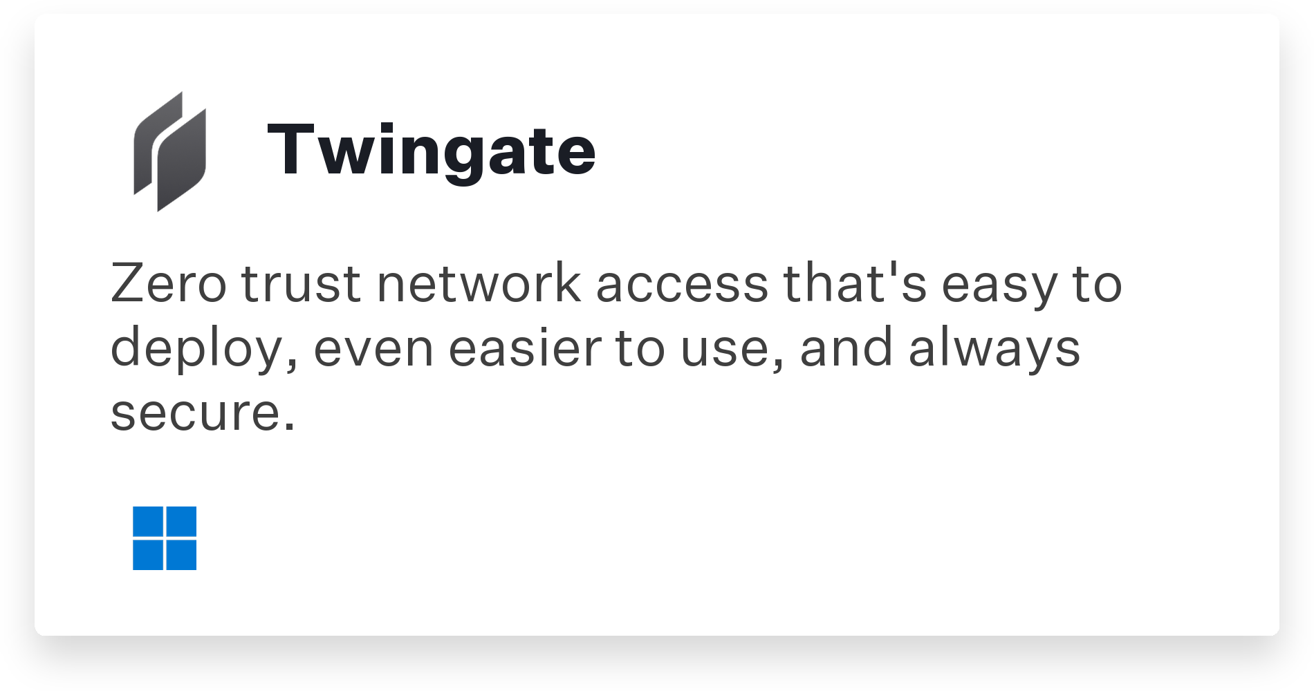 Twingate Title Card