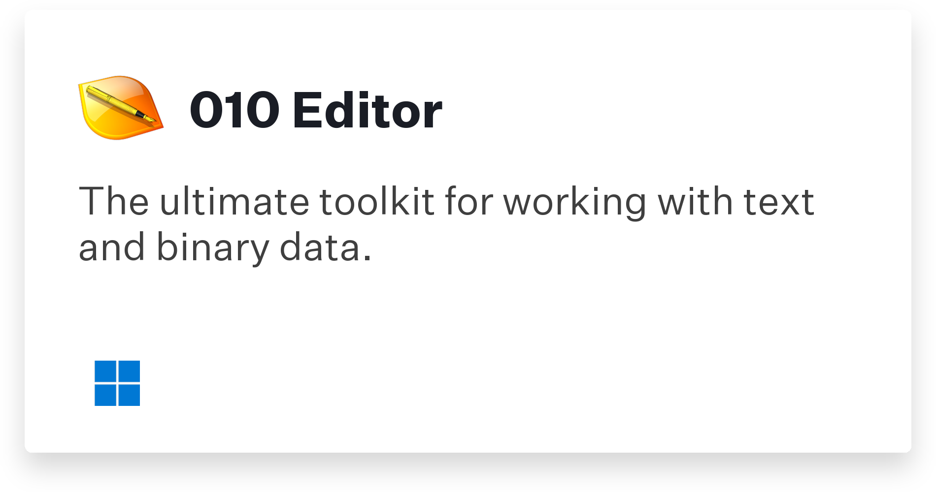 010 Editor Title Card