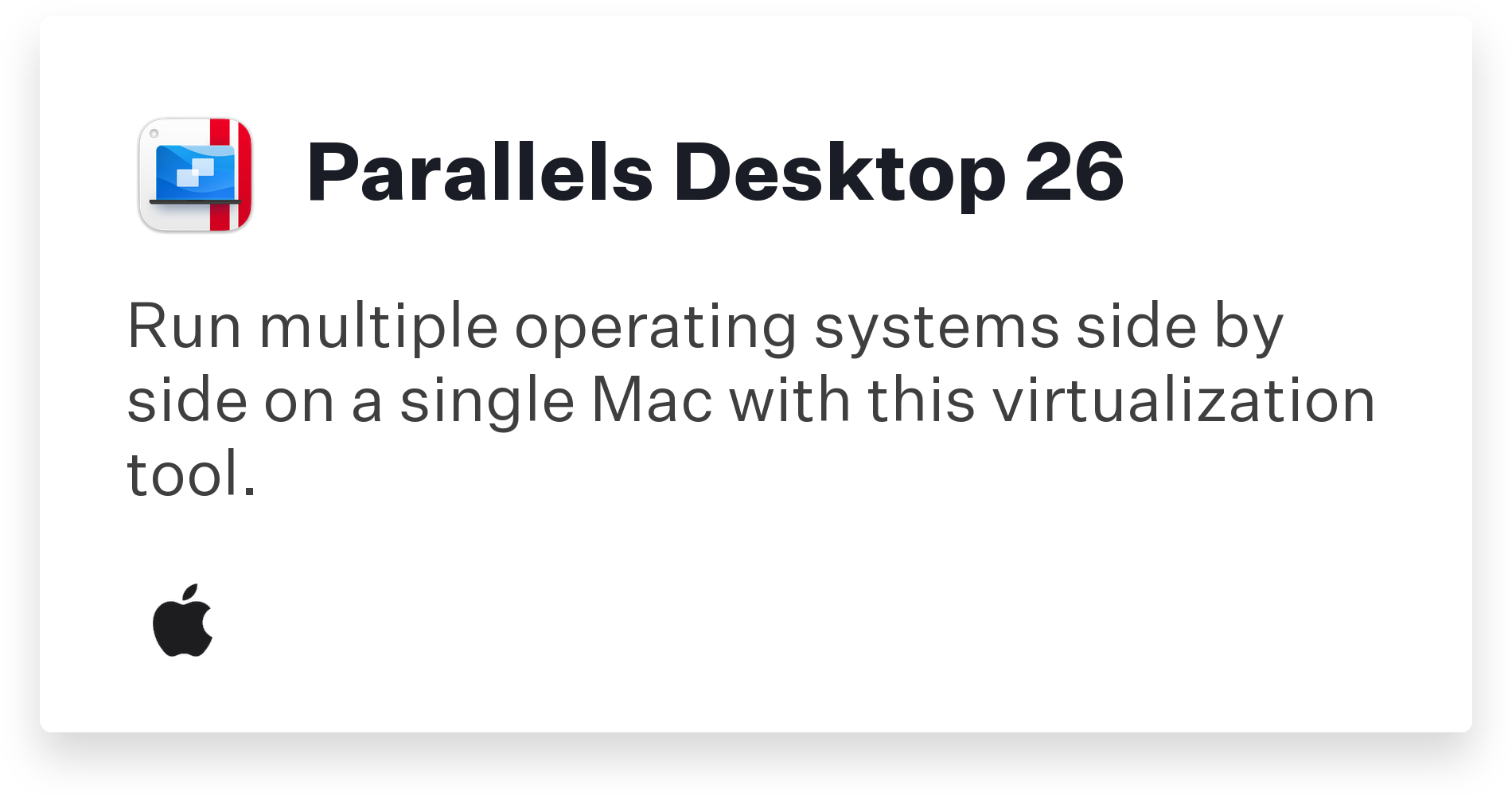 Parallels Desktop 26 Title Card